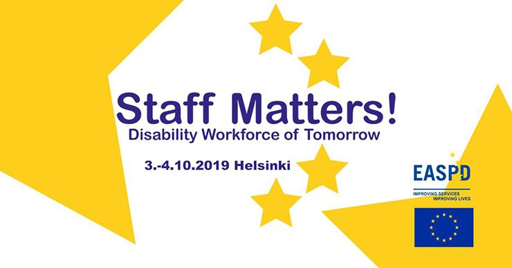 Staff Matters! Disability Workforce of Tomorrow -konferenssi