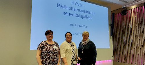 Anu Valkama, Piiju Leppänen, Jaana Dalen 