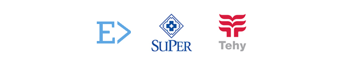 Logot: Erto, SuPer ja Tehy