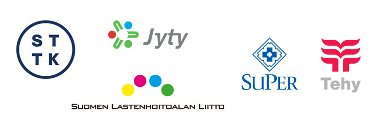 Logot: STTK ry, Jyty ry, SuPer ry, Tehy ry sekä SLaL ry.